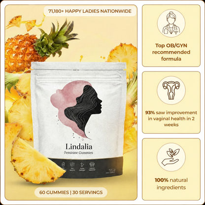 Lindalia Feminine Balance Probiotic Gummies