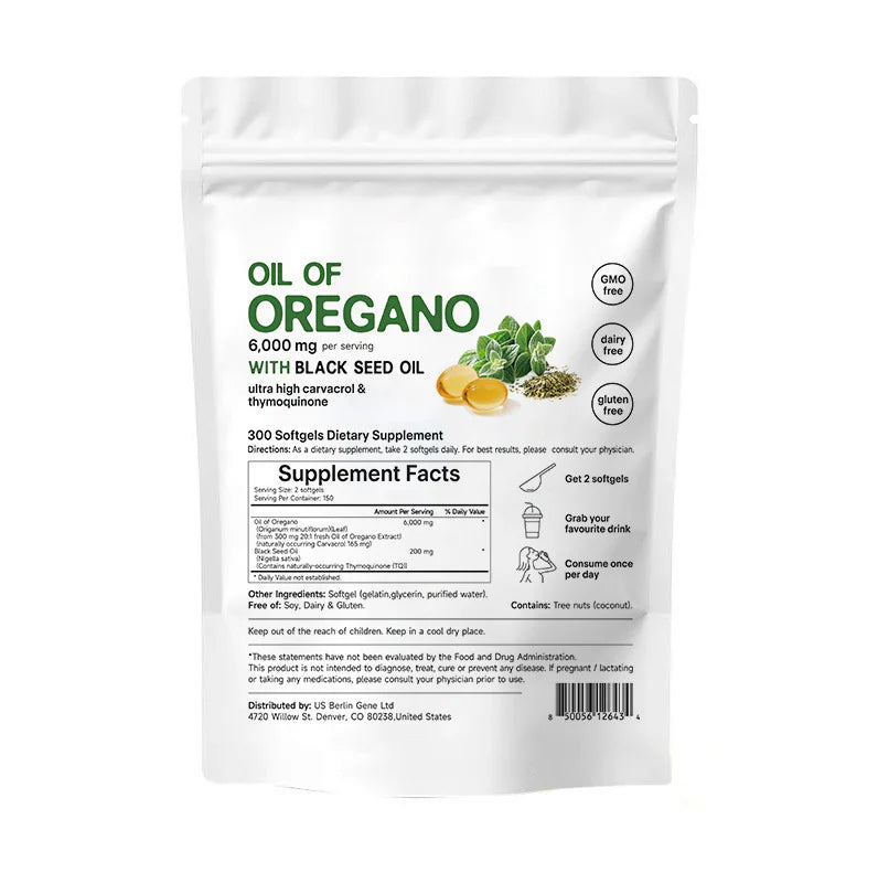 Oreganoöl-Softgels