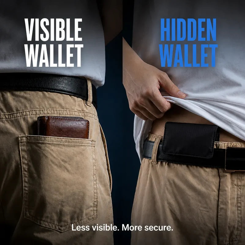 Hidden Travel Wallet
