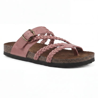 Elegante Geflochtene Sandalen