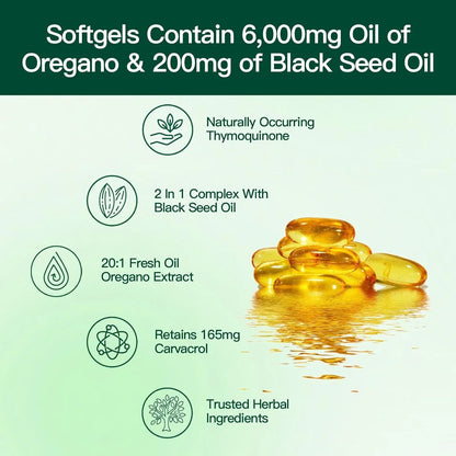 Oreganoöl-Softgels