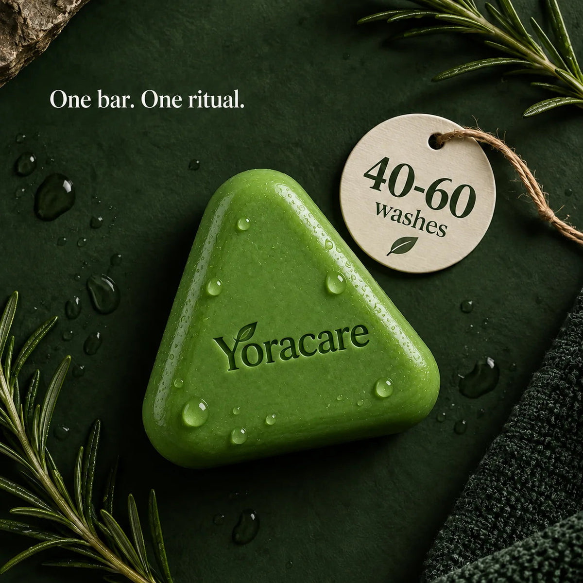 Lindalia Korean Scalp Revival Bar, one bar, one ritual, 40 to 60 washes